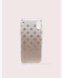 Kate Spade,spade flower ombré iphone x & xs case,Pink Multi