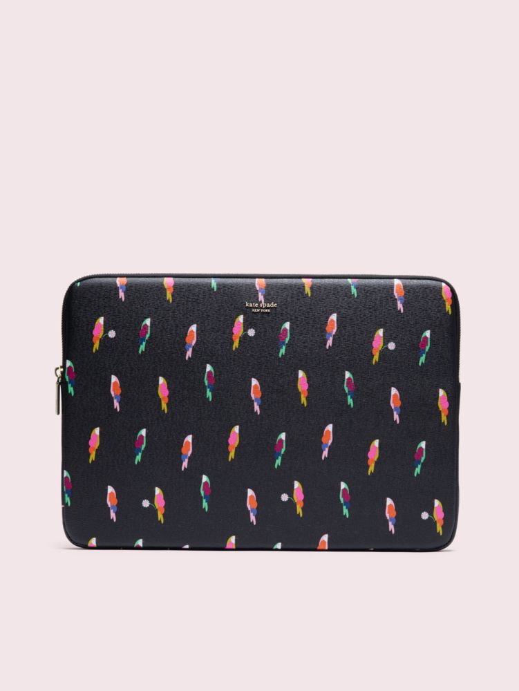 Kate Spade,Sylvia Flock Party Universal Laptop Sleeve,