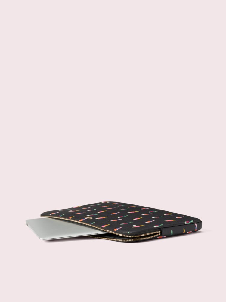 Kate Spade,Sylvia Flock Party Universal Laptop Sleeve,