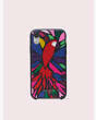 Kate Spade,papercut parrot iphone xr case,Multi