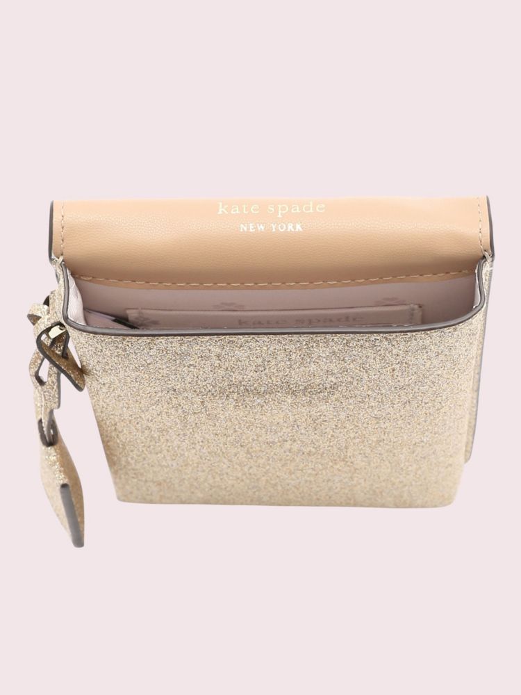 Glitter North South Flap Phone Crossbody Kate Spade New York