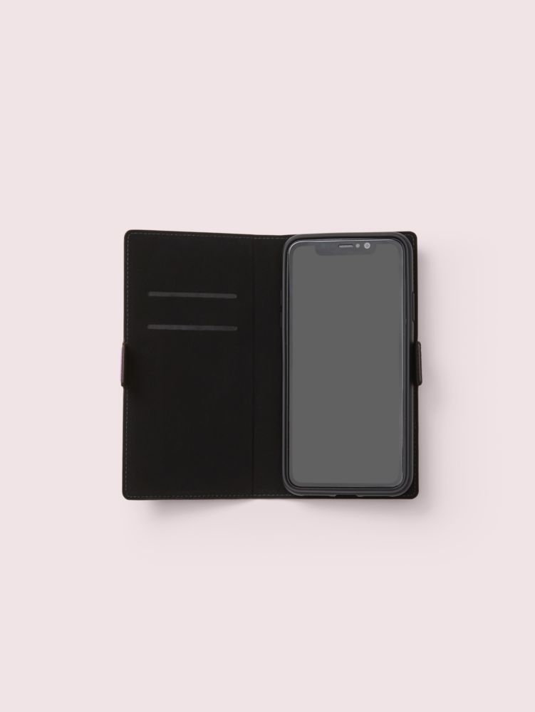 Burgess Court Glitter Iphone Xr Magnetic Wrap Folio Case, ROSE GOLD, Product