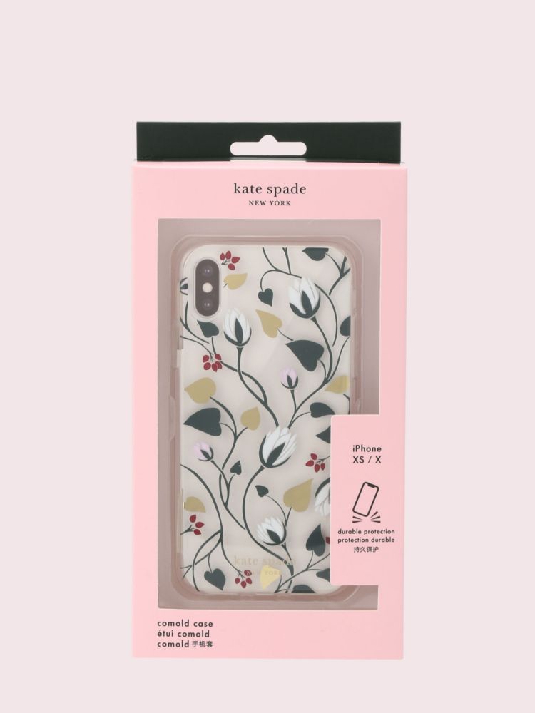 Kate Spade,Deco Bloom Clear Iphone X & Xs Case,