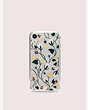 Kate Spade,deco bloom clear iphone xr case,Clear Multi