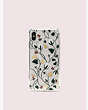 Kate Spade,deco bloom clear iphone xs max case,Clear Multi