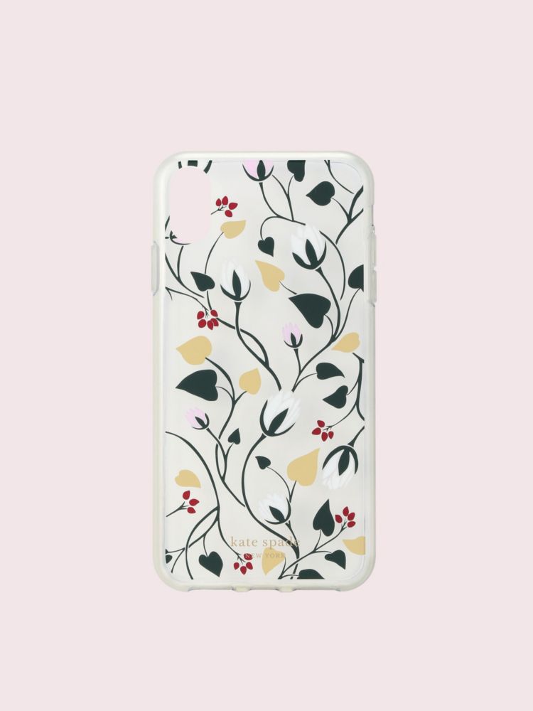 Kate Spade,Deco Bloom Clear Iphone Xs Max Case,
