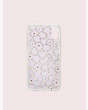 Kate Spade,jeweled flair flora iphone xs case,Orchid Multi