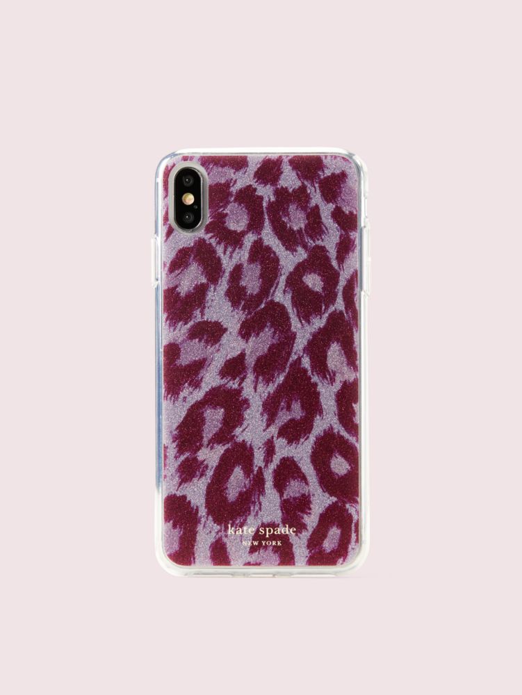 Kate Spade,Glitter Panthera Iphone Xs Max Case,