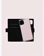 Kate Spade,sylvia francois iphone 11 magnetic wrap folio case,Tutu Pink