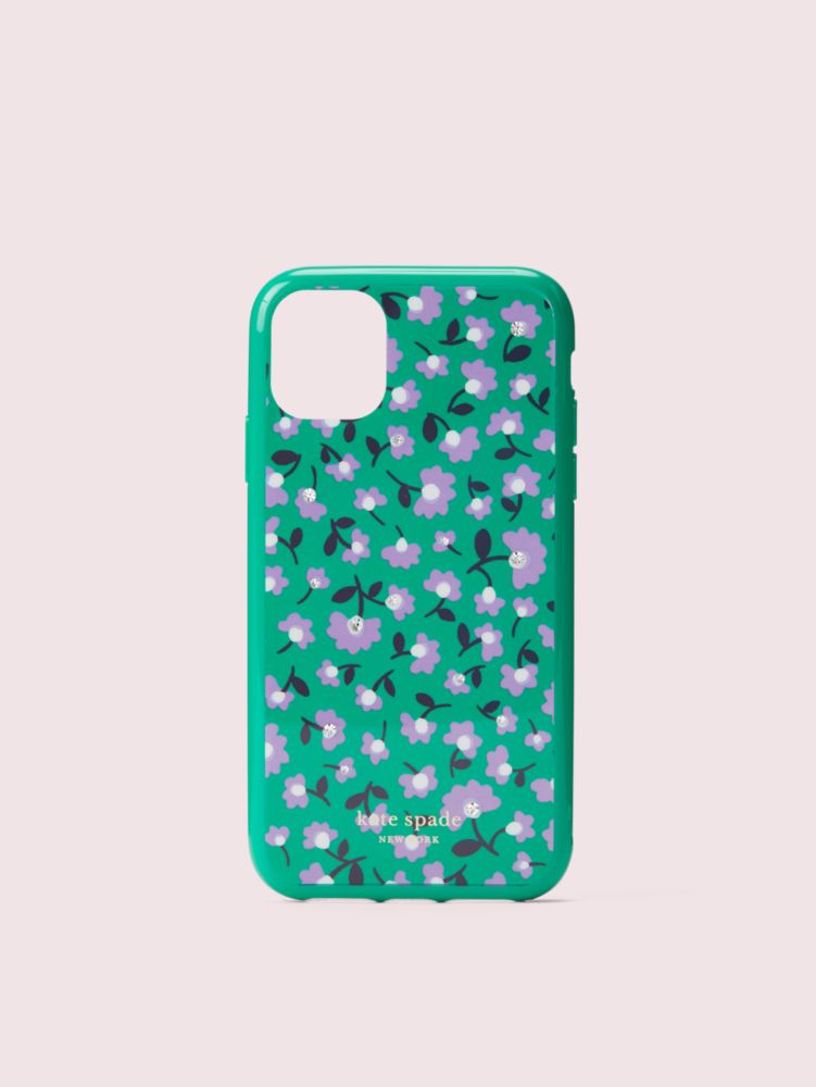 Jeweled Party Floral Iphone 11 Case, , Product