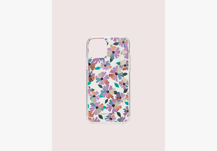 Kate Spade,jeweled clear floral iphone 11 pro case,phone cases,Atmosphere Multi