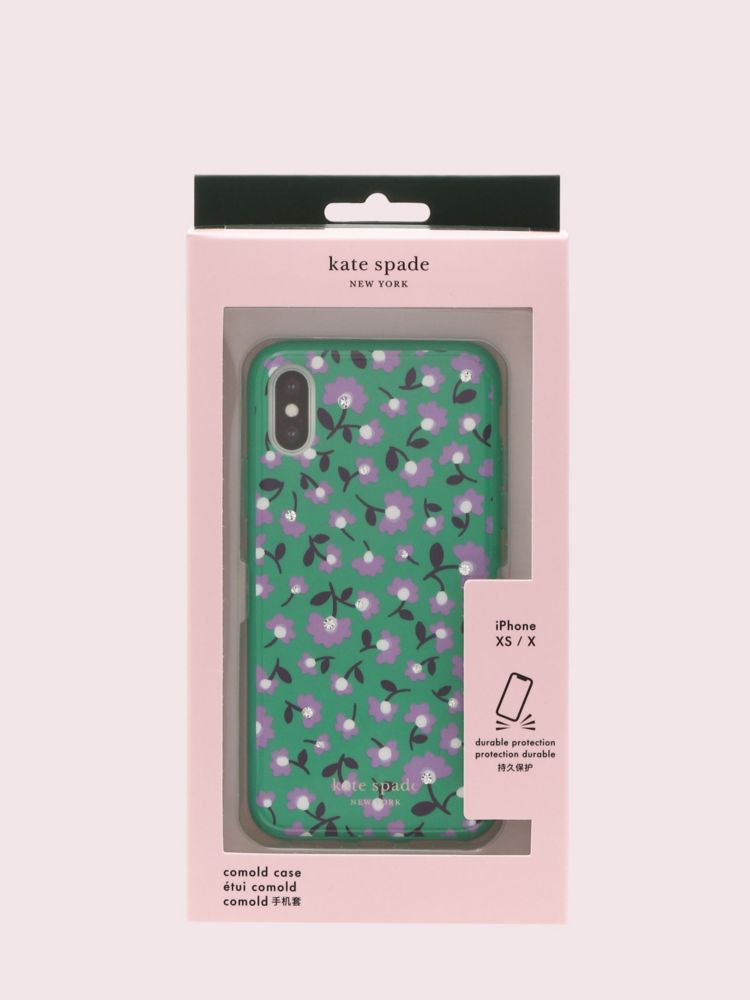 Jeweled Party Floral Iphone X & Xs Case, , Product