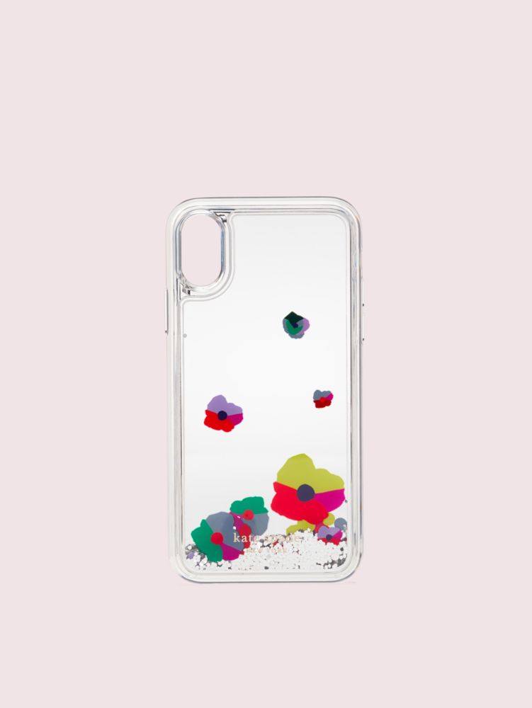 Collage Liquid Glitter Iphone Xs Case, , Product