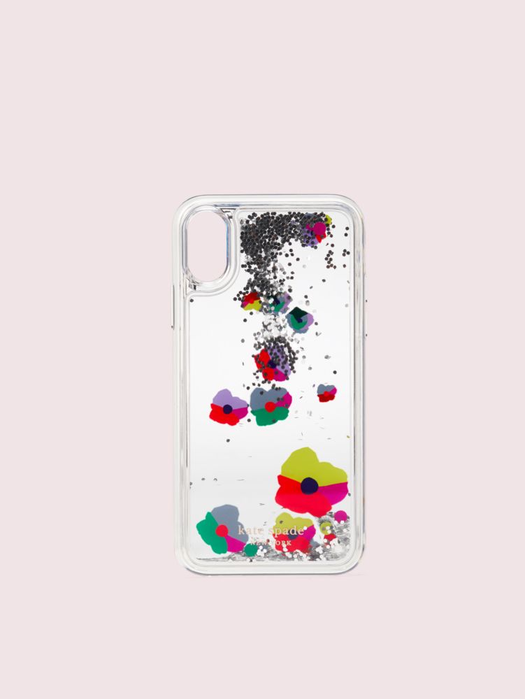 Collage Liquid Glitter Iphone Xs Case, , Product