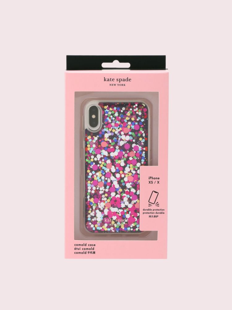 Kate Spade,Party Confetti Iphone Xs Case,