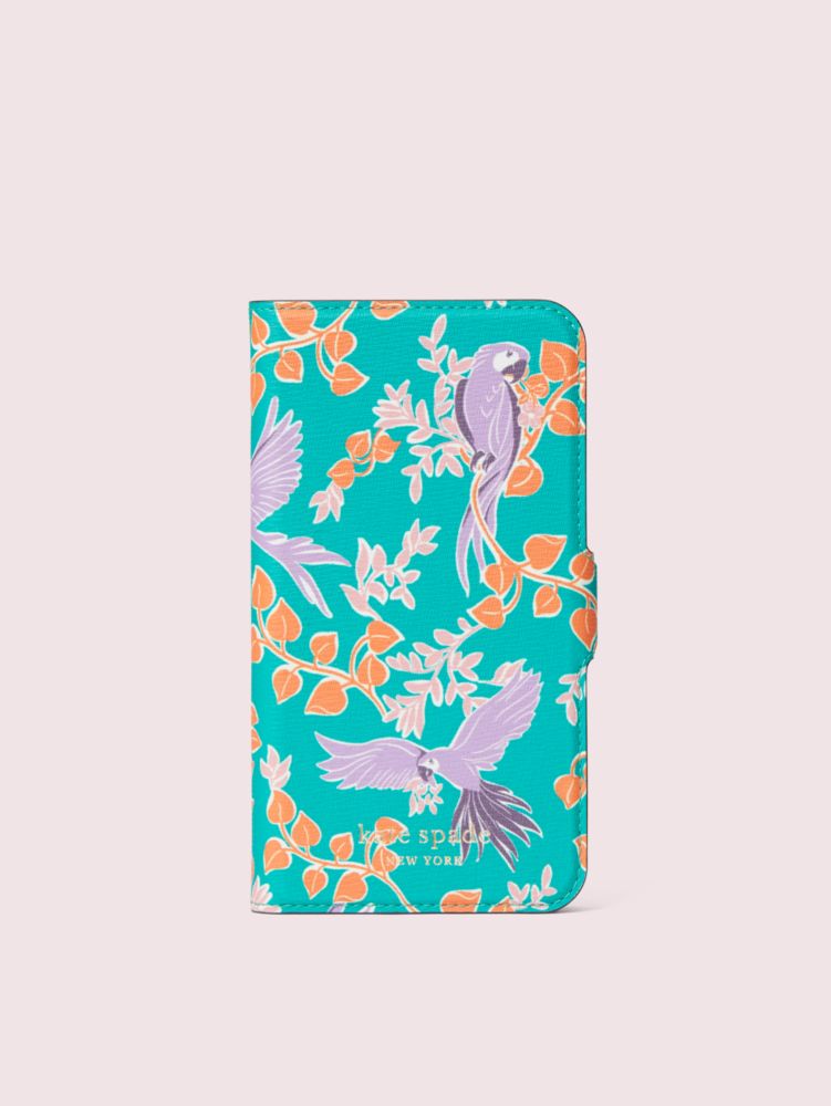 Bird Party Iphone 11 Pro Magnetic Wrap Folio Case Kate Spade New York Kate Spade New York