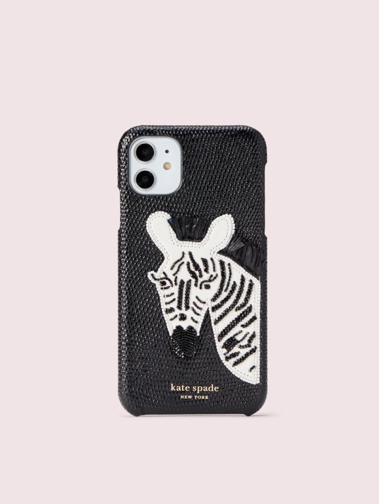 Beaded Zebra Iphone 11 Case, , Product