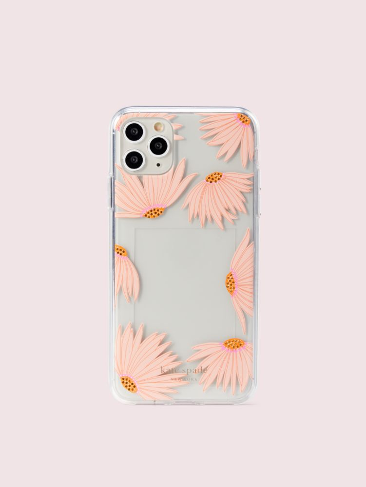 Kate Spade,Jeweled Falling Flower Photo Frame iPhone 11 Pro Max Case,