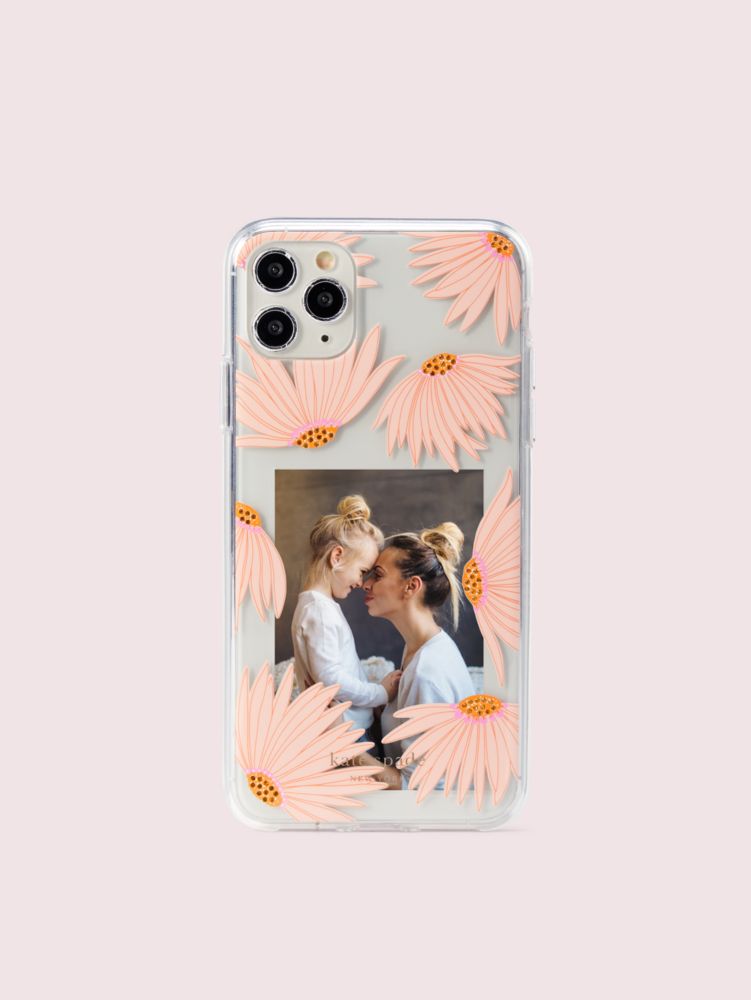 Kate Spade,Jeweled Falling Flower Photo Frame iPhone 11 Pro Max Case,