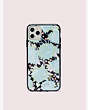 Kate Spade,jeweled exotic bloom iphone 11 pro max case,Black Multi