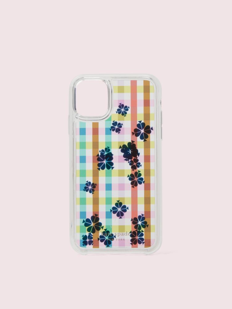 Bella Plaid Liquid Iphone 11 Case, , Product