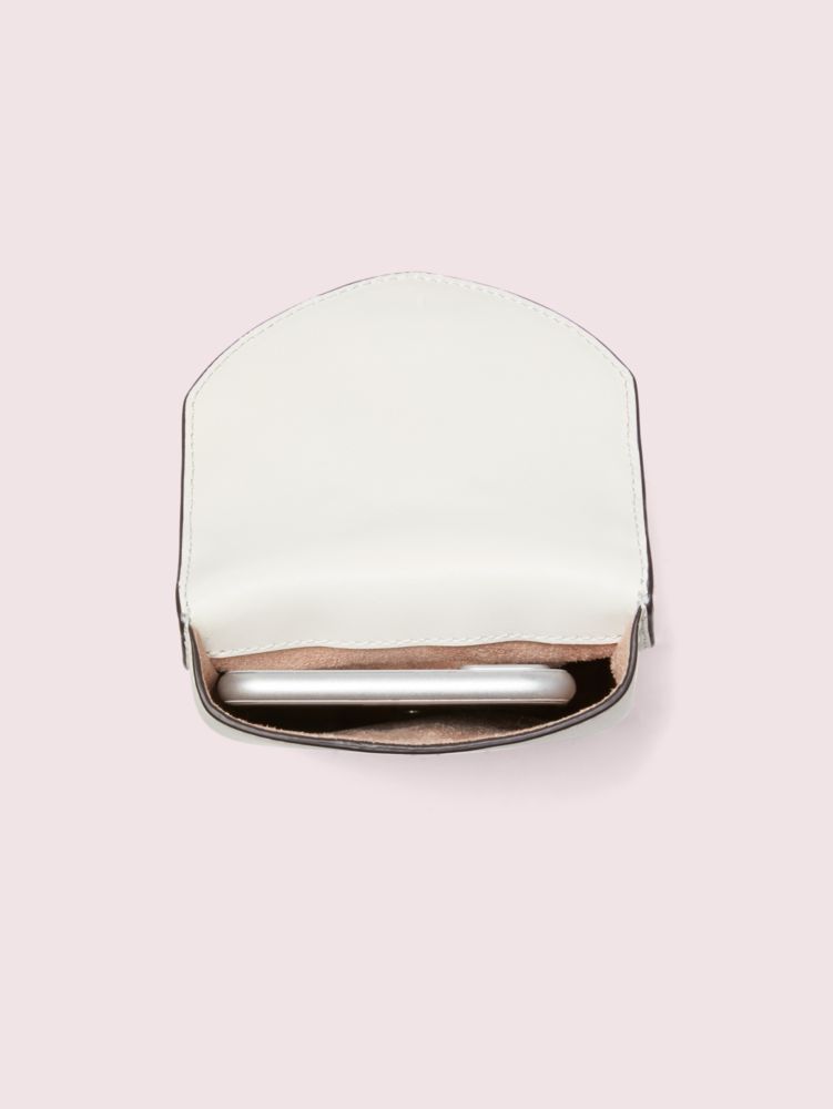 Meow Cat North South Phone Crossbody, PARCHMENT, Product