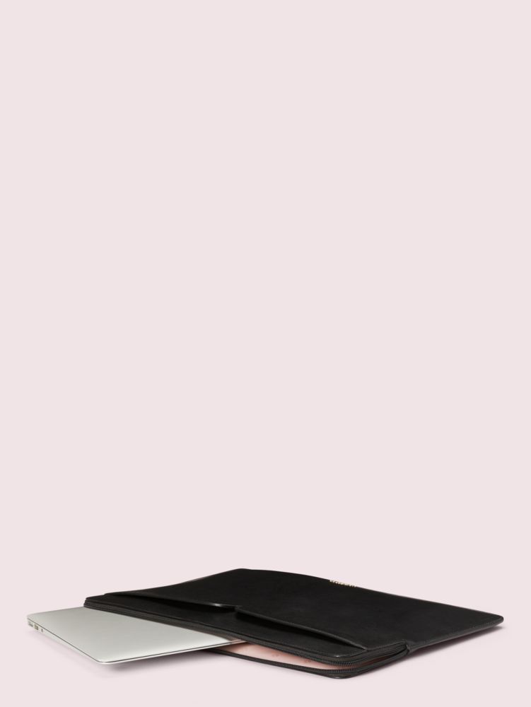 Kate spade shop black laptop sleeve