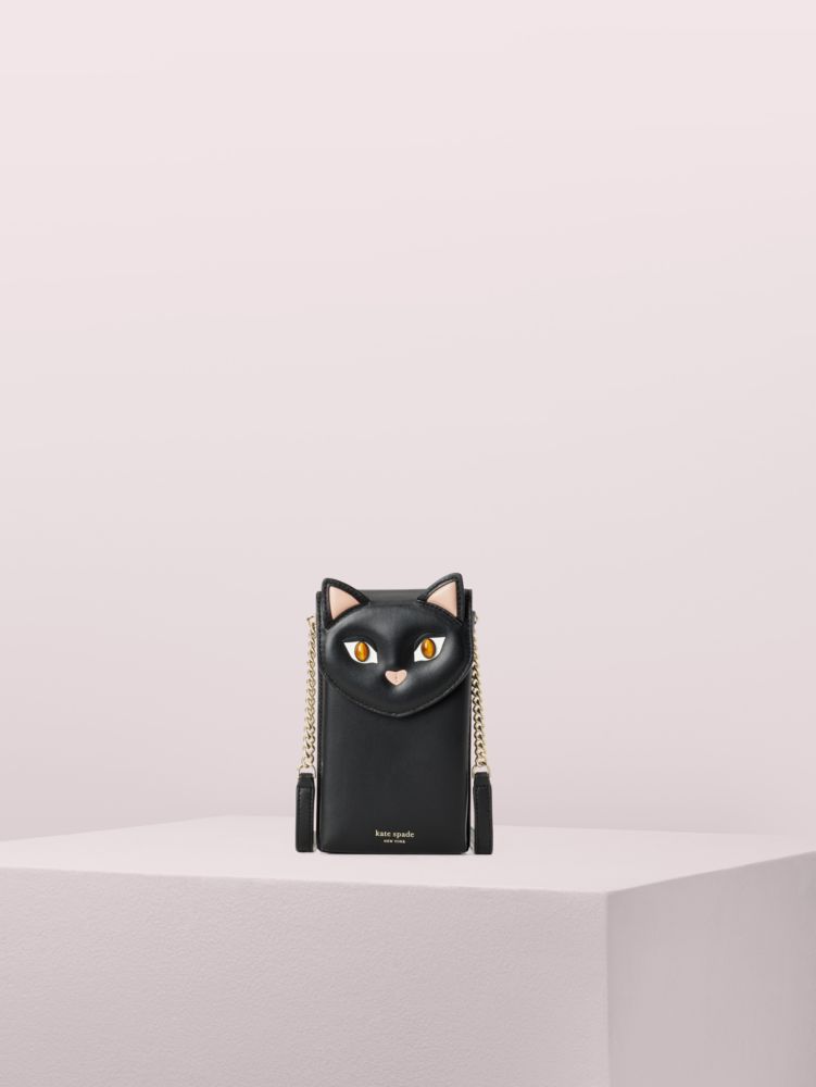 Black Cats Phone North South Crossbody