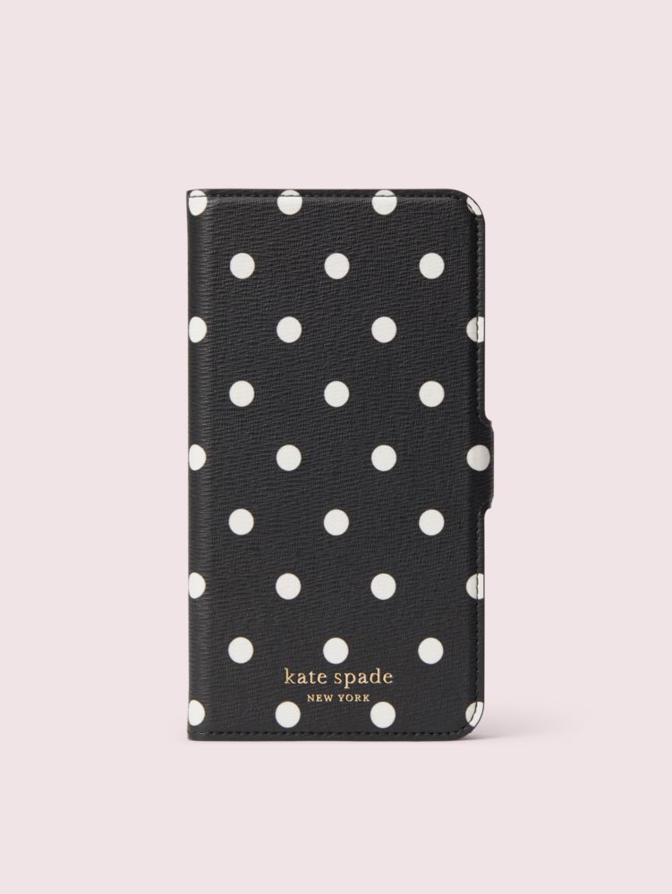 Kate Spade,Cabana Dot Iphone 11 Pro Max Magnetic Wrap Folio Case,