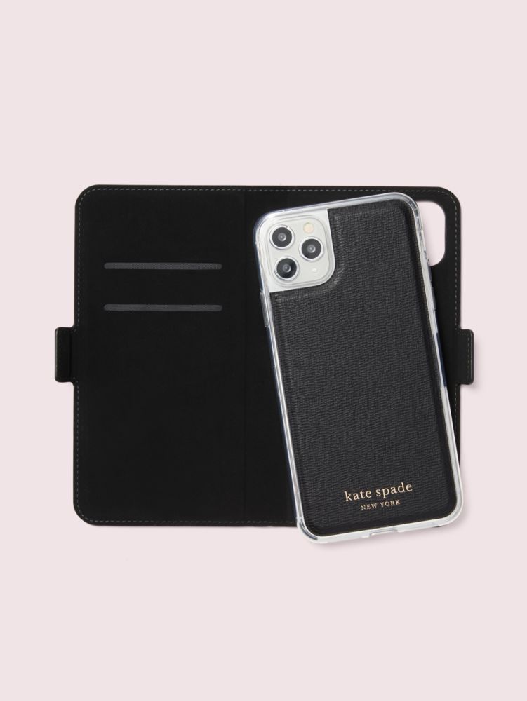 Kate Spade,Cabana Dot Iphone 11 Pro Max Magnetic Wrap Folio Case,