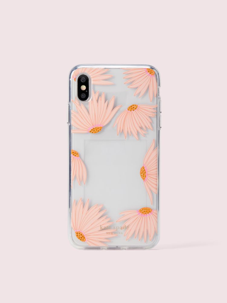 Kate Spade,jeweled falling flower photo frame iPhone xs max case,phone cases,