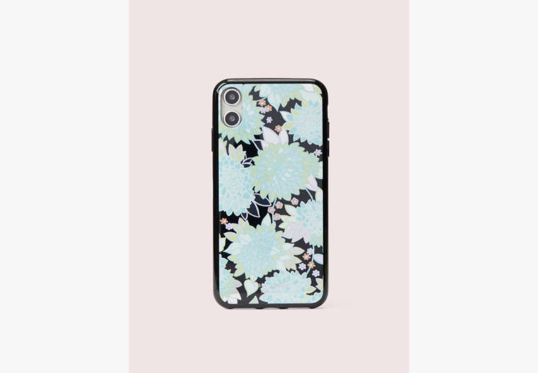 Kate Spade,jeweled exotic bloom iPhone xs max case,phone cases,Black Multi