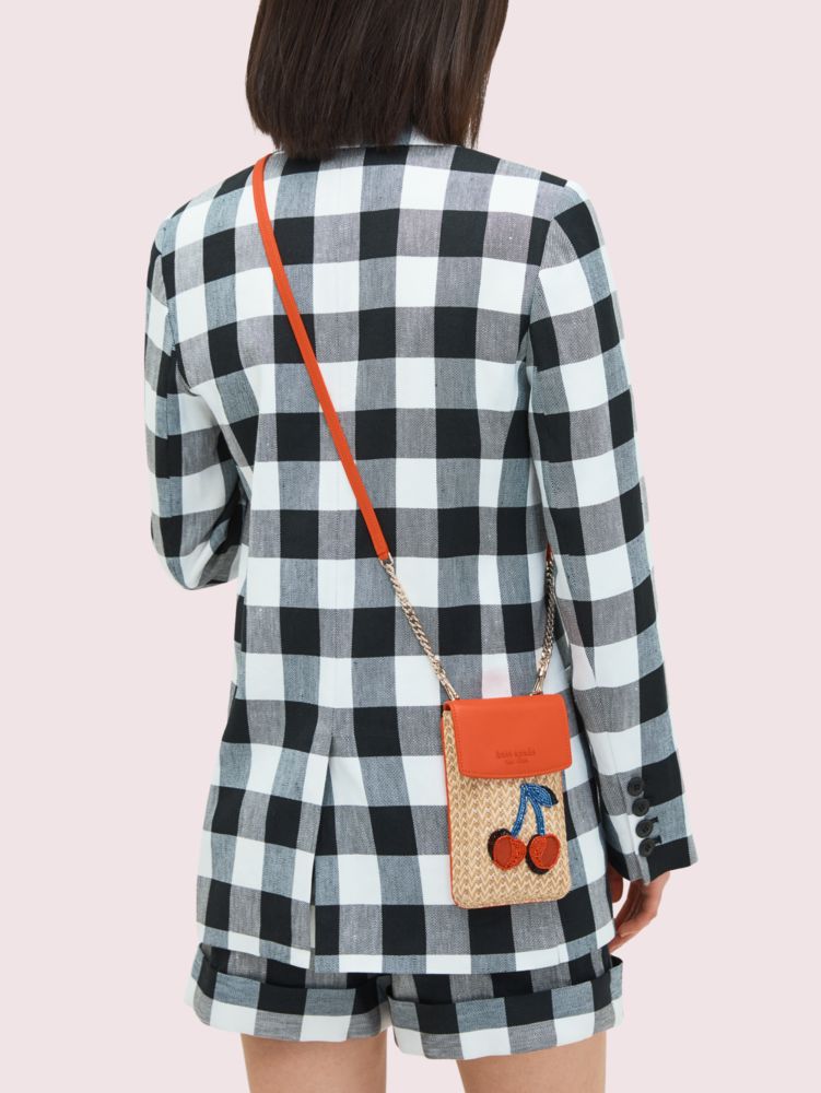 Kate Spade,Fruit Novelty North South Phone Crossbody,