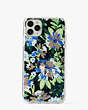 Kate Spade,full bloom iphone 11 pro max case,phone cases,Black Multi