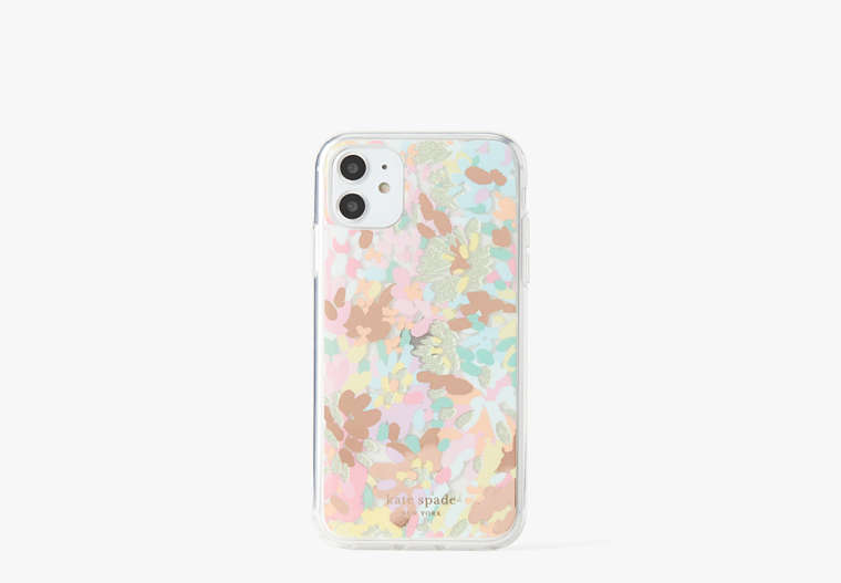 Kate Spade,painted petals iPhone 11 case,phone cases,Multi