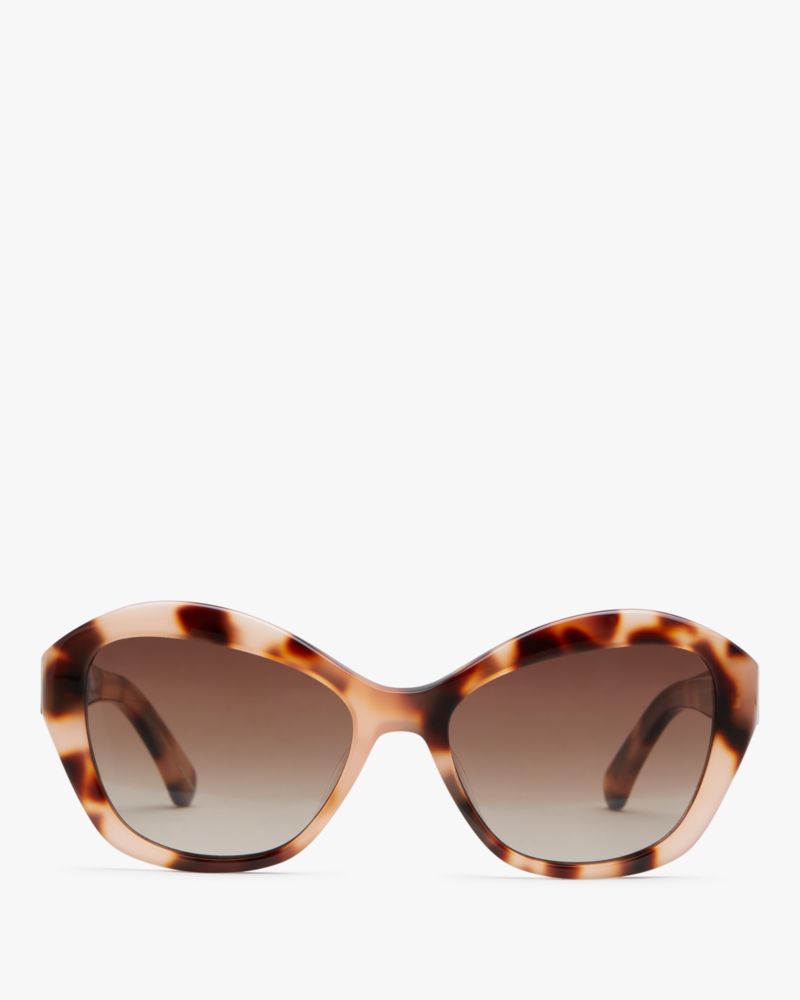 Kate Spade,Aglaia Sunglasses,Light Pink