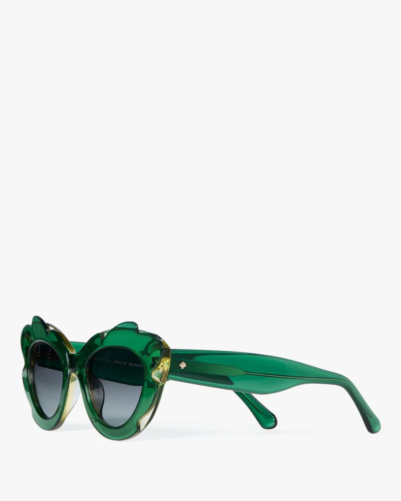 Kate Spade,Ahmeira Sunglasses,Green Yellow