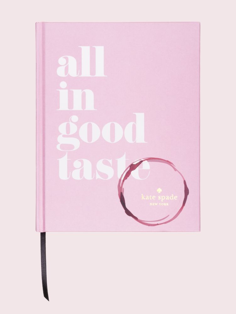 All In Good Taste Book, , Product