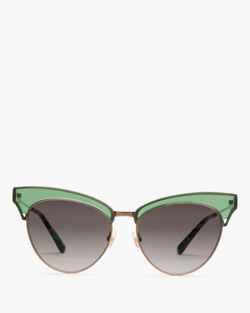 Kate spade 2024 green sunglasses