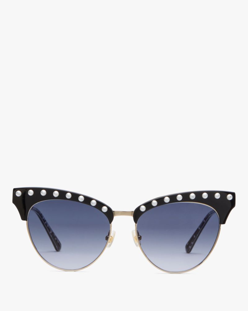 Kate Spade,Alvi Sunglasses,Black