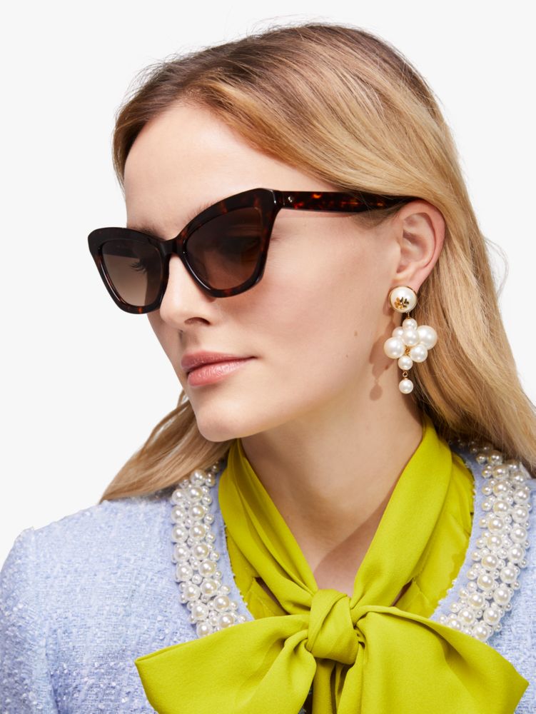 Kate Spade,Amelie Sunglasses,Havana