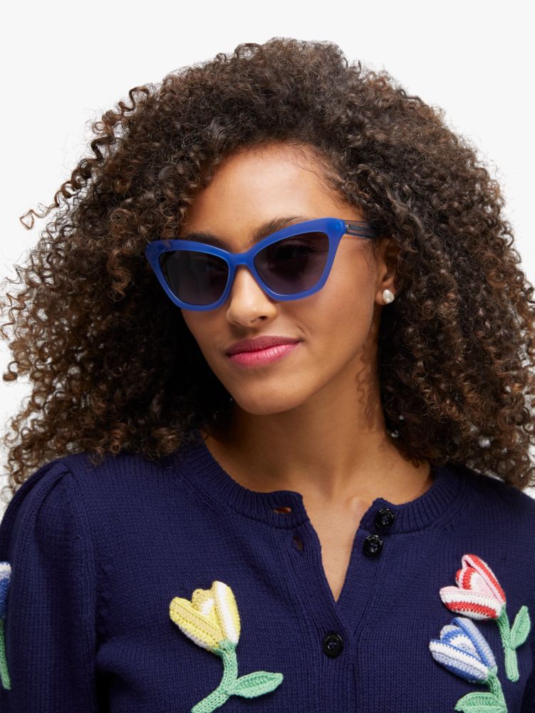 Kate Spade Cat-eye Sunglasses in Blue