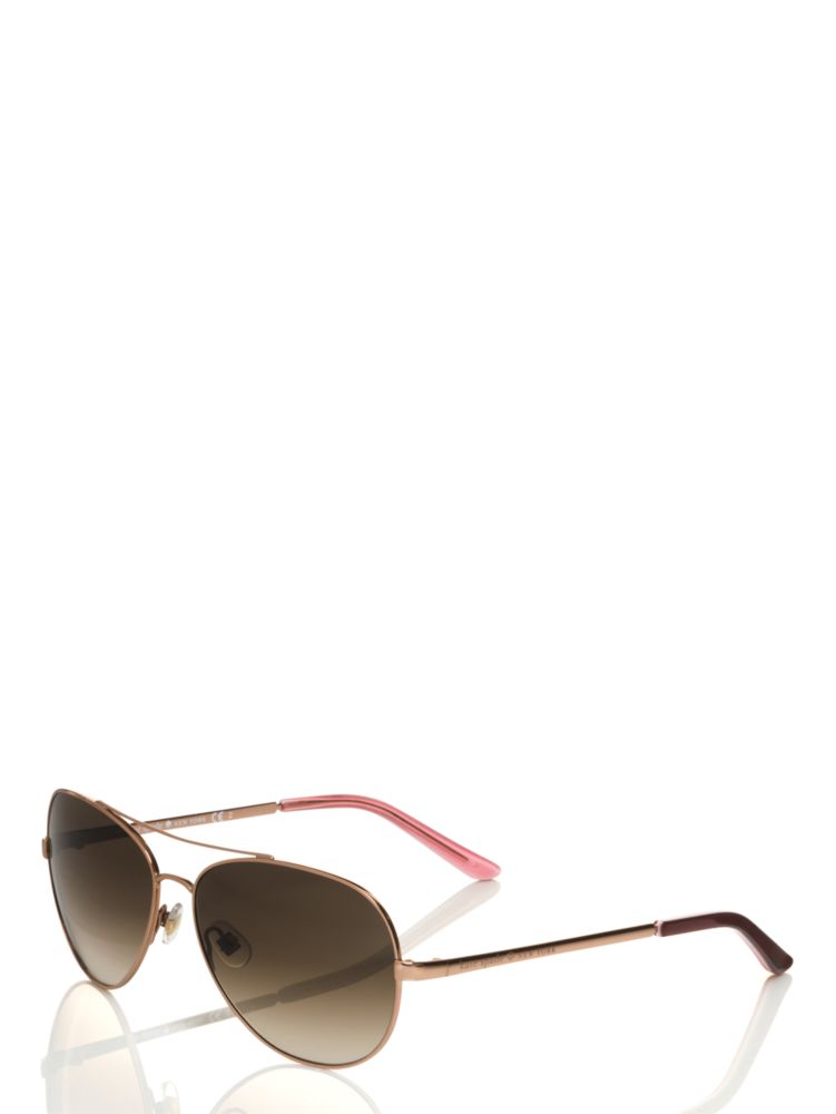 Kate spade best sale rose gold sunglasses