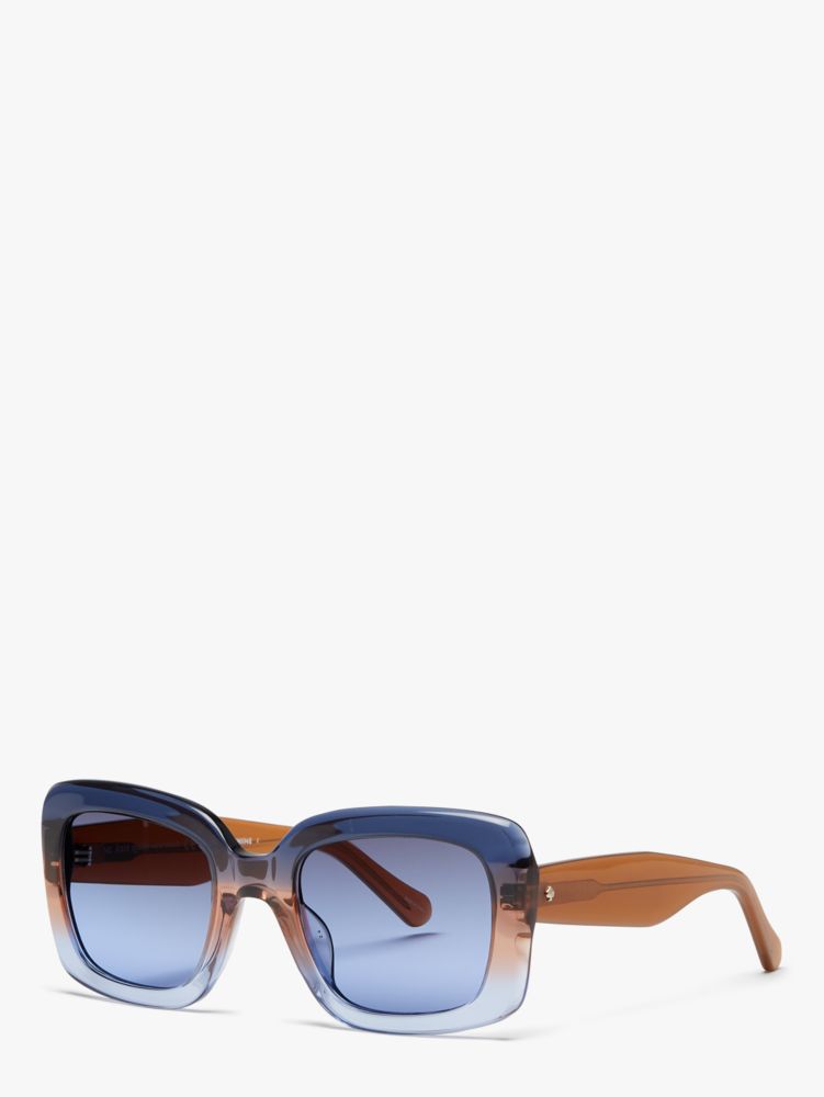 Kate Spade,Bellamys Sunglasses,Square,Acetate,Integrated Nose Pads,Casual,