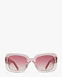 Kate Spade,Bellamys Sunglasses,Pink