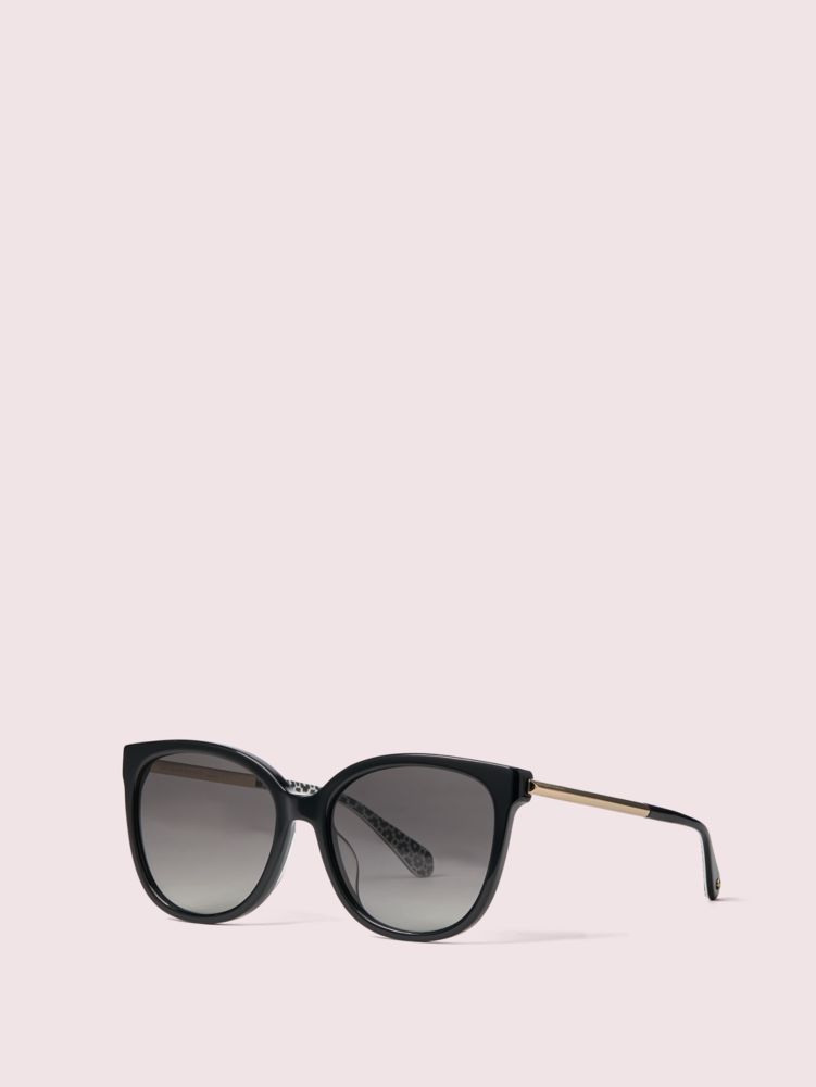 Kate Spade,britton polarized sunglasses,sunglasses,Black