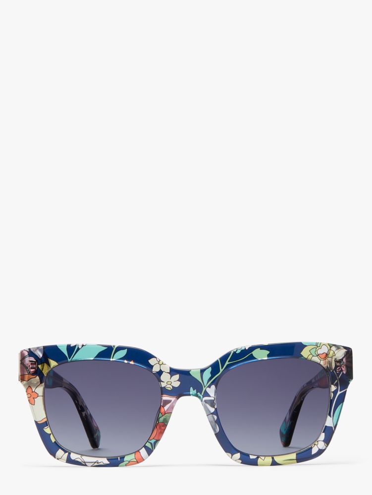 Kate Spade,Camryn Sunglasses,Blue Multi