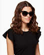 Kate Spade,daesha sunglasses,sunglasses,Black Print