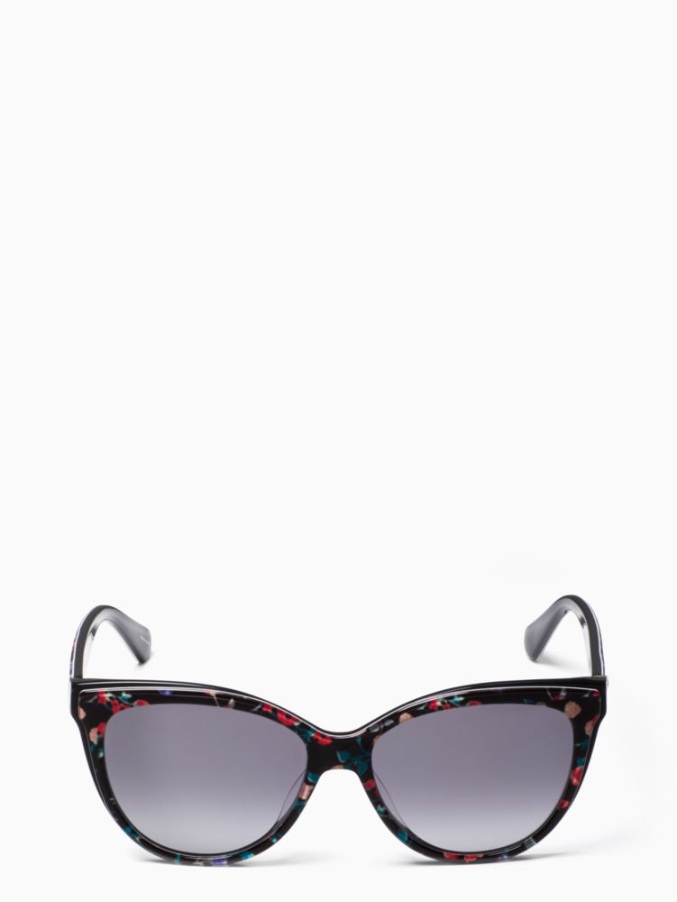 Kate Spade,daesha sunglasses,sunglasses,Black Print