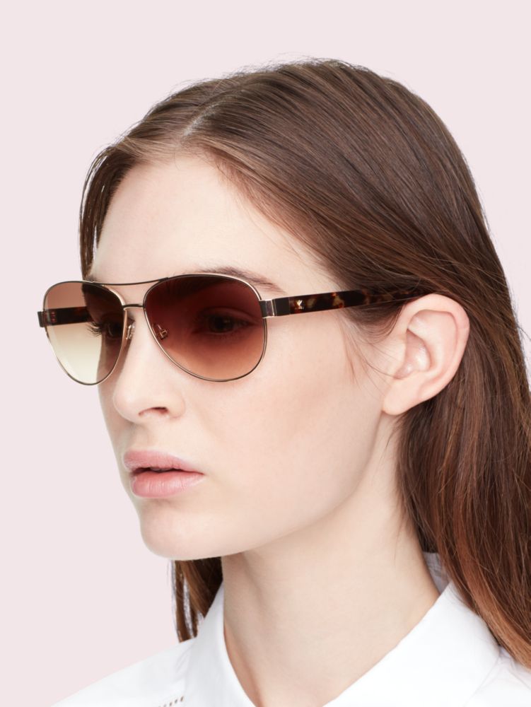 Women's Kate spade new york Aviator Sunglasses